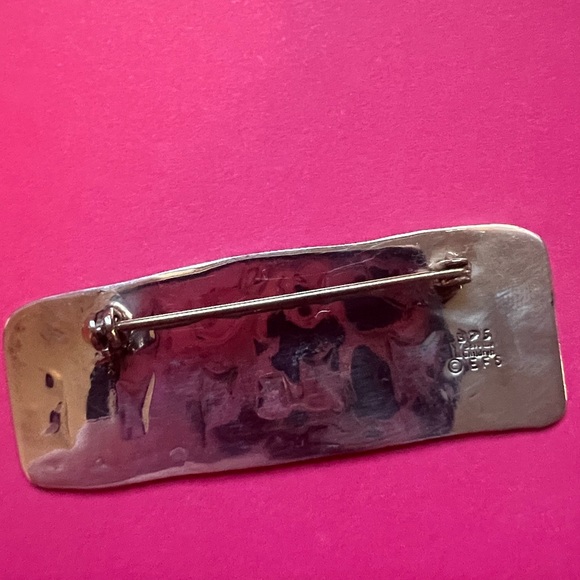 Vintage Teacher Gift | Mexican Sterling Silver 925 | Save The Children Brooch - Picture 3 of 3
